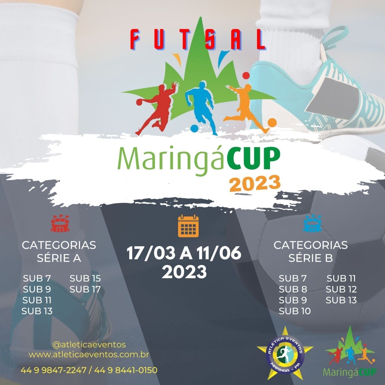 PROMOVOL EVENTOS e LIGA METROPOLITANA DE FUTSAL DE MARINGÁ: FUTEBOL - AMAPÁ  - AMAPAENSE